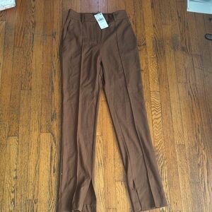 Mango Brown Women's Pants